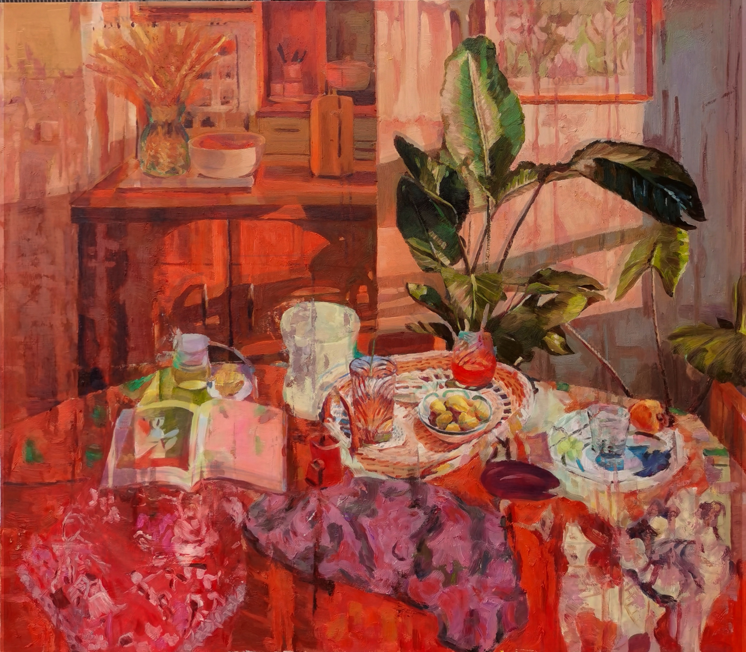 张广春 《美好时光》油画.jpg